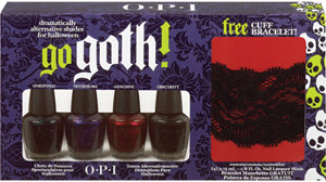 OPI Go Goth Halloween 2010 nail polish