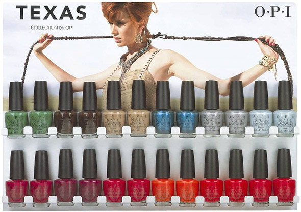 opi texas display OPI Texas 2011