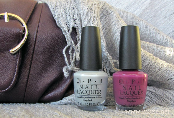 OPI Pamplona Purple и I Vant to Be A-lone Star OPI Pamplona Purple и I Vant to Be A-lone Star swatch