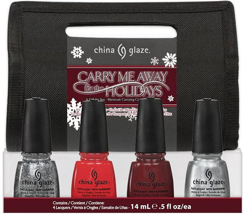 China Glaze Let It Snow Carry Me Away For The Holidays