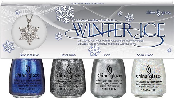 China Glaze Let It Snow Winter Ice