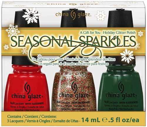 China Glaze Let It Snow Seasonal Sparkles