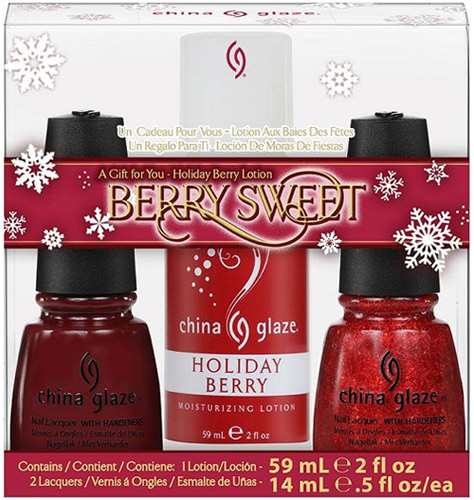 China Glaze Let It Snow Berry Sweet