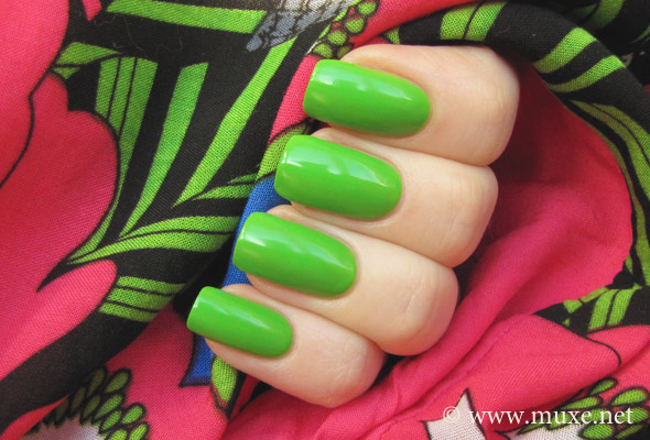 Orly Fresh 48722 — зеленый лак для ногтей свотч Orly Fresh 48722 — зеленый лак для ногтей свотч