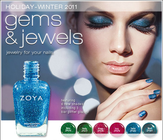 Gems and Jewels Zoya Holiday 2011 Gems and Jewels Zoya Holiday 2011