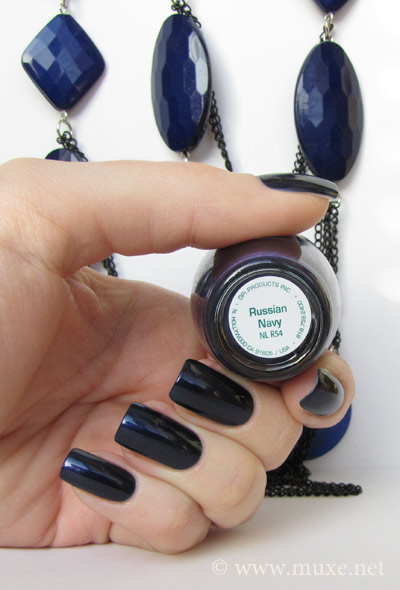 Russian Navy OPI swatch