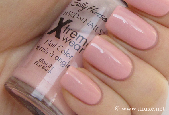 Sally Hansen Xtreme Wear – First Blush – Mari's Nail Polish Blog Sally Hansen Xtreme Wear – First Blush – Mari's Nail Polish Blog