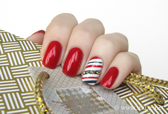 Christmas nail art