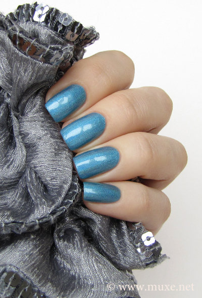 High Voltage - blue holo nail polish
