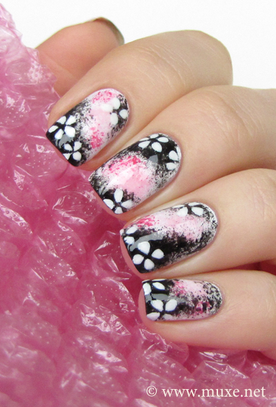 Sakura nail art Sakura nail art