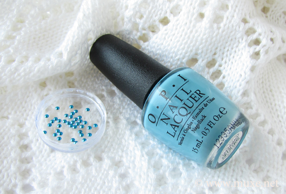 Blue studs for nail art Blue studs for nail art