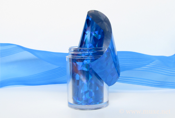 Blue nail foil transfer N.NAIL Blue nail foil transfer N.NAIL